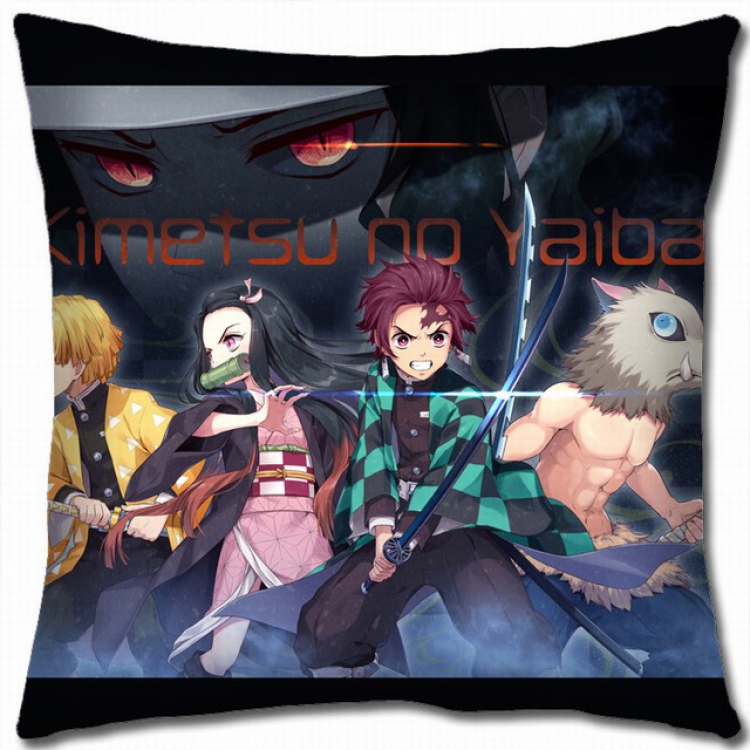 Demon Slayer Kimets Double-sided full color pillow cushion 45X45CM G4-157 NO FILLING