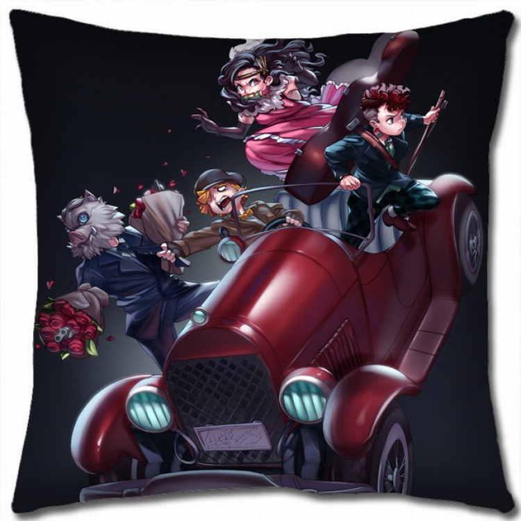 Demon Slayer Kimets Double-sided full color pillow cushion 45X45CM G4-156 NO FILLING
