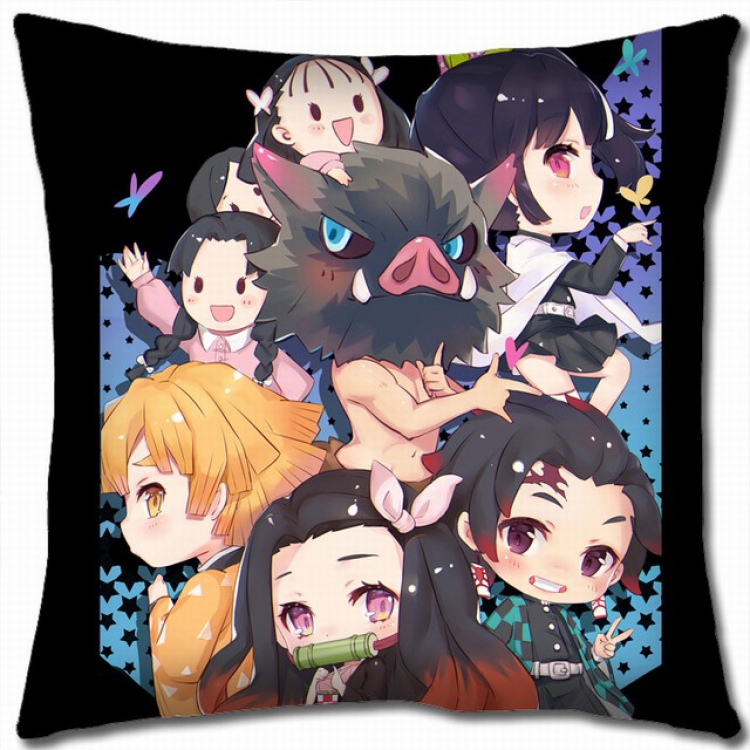 Demon Slayer Kimets Double-sided full color pillow cushion 45X45CM G4-161 NO FILLING