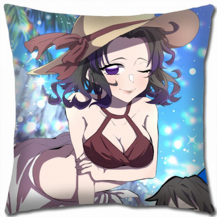 Demon Slayer Kimets Double-sided full color pillow cushion 45X45CM G4-173 NO FILLING