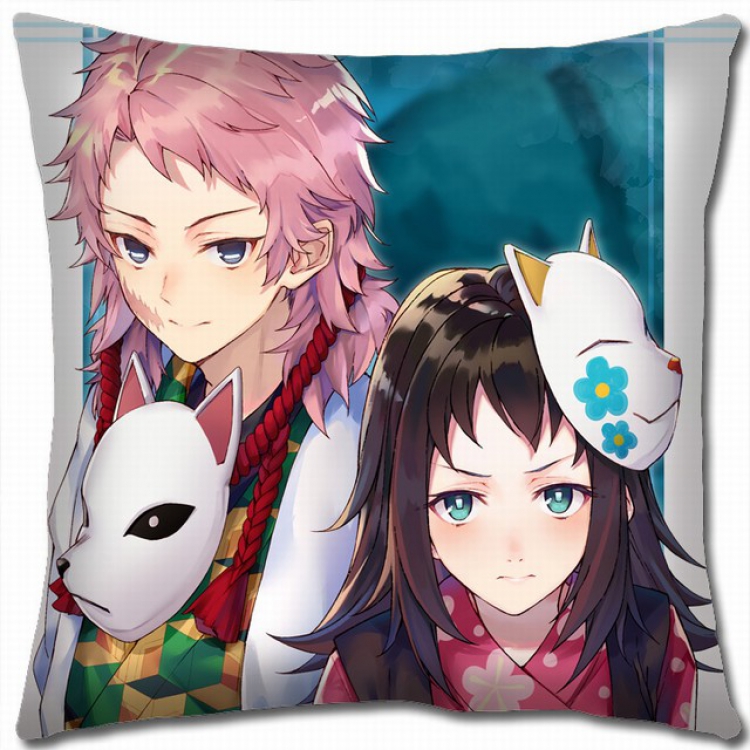 Demon Slayer Kimets Double-sided full color pillow cushion 45X45CM G4-177 NO FILLING