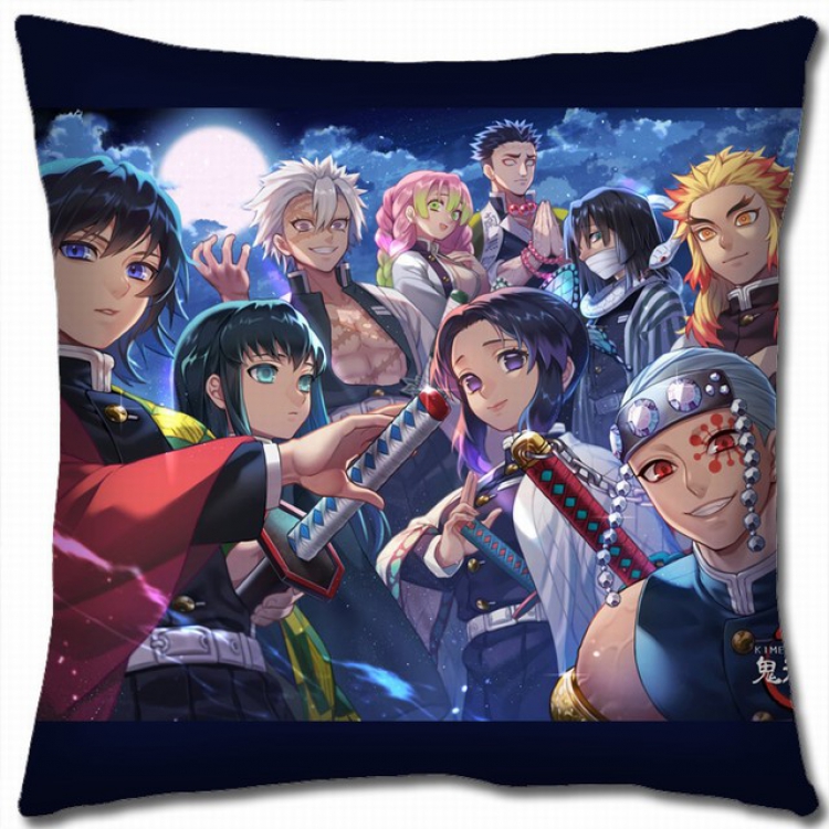 Demon Slayer Kimets Double-sided full color pillow cushion 45X45CM G4-174 NO FILLING