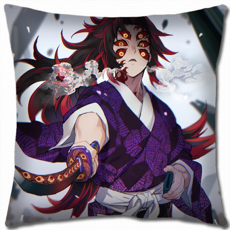 Demon Slayer Kimets Double-sided full color pillow cushion 45X45CM G4-176 NO FILLING