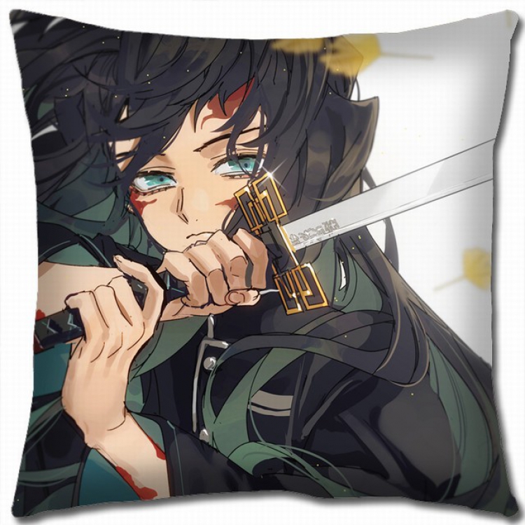 Demon Slayer Kimets Double-sided full color pillow cushion 45X45CM G4-196 NO FILLING