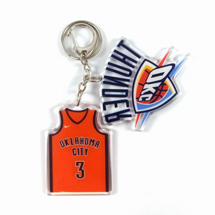 NBA Chris Paul Popular jerseys Keychain Pendant a set price for 5 pcs