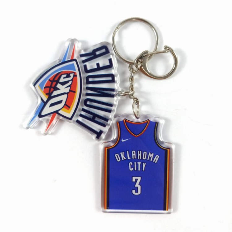 NBA Chris Paul Popular jerseys Keychain Pendant a set price for 5 pcs