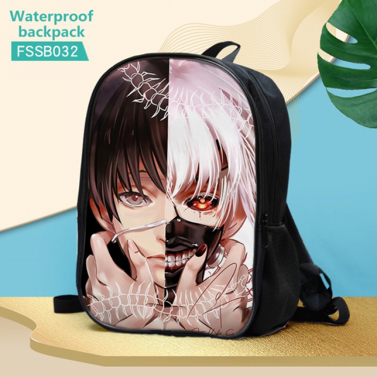 Tokyo Ghoul Waterproof Backpack 30X17X40CM 0.5KG-FSSB032