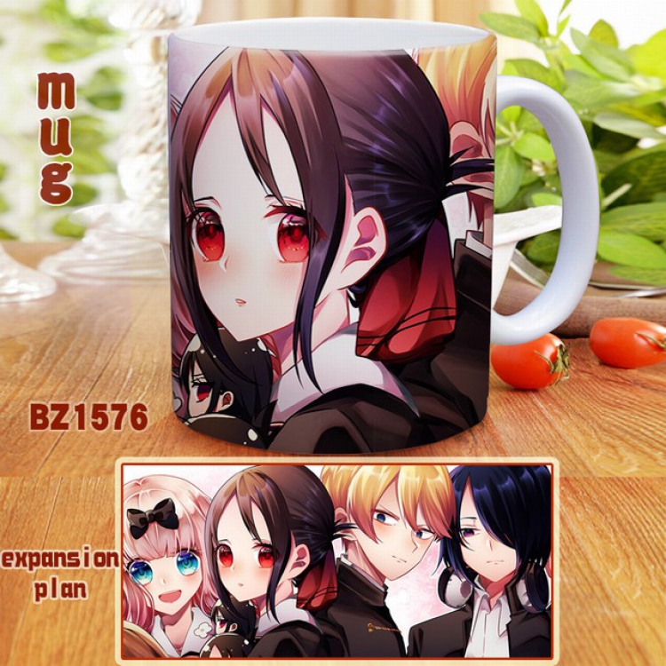 Kaguya-sama wa kokurasetai Full color printed mug Cup Kettle BZ1576