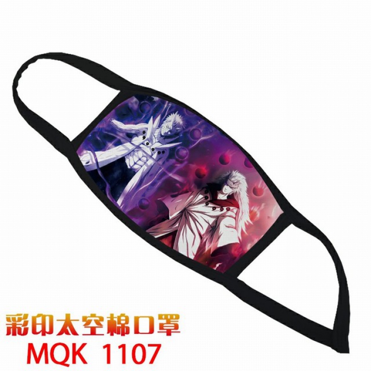 Naruto Color printing Space cotton Masks price for 5 pcs MQK1107