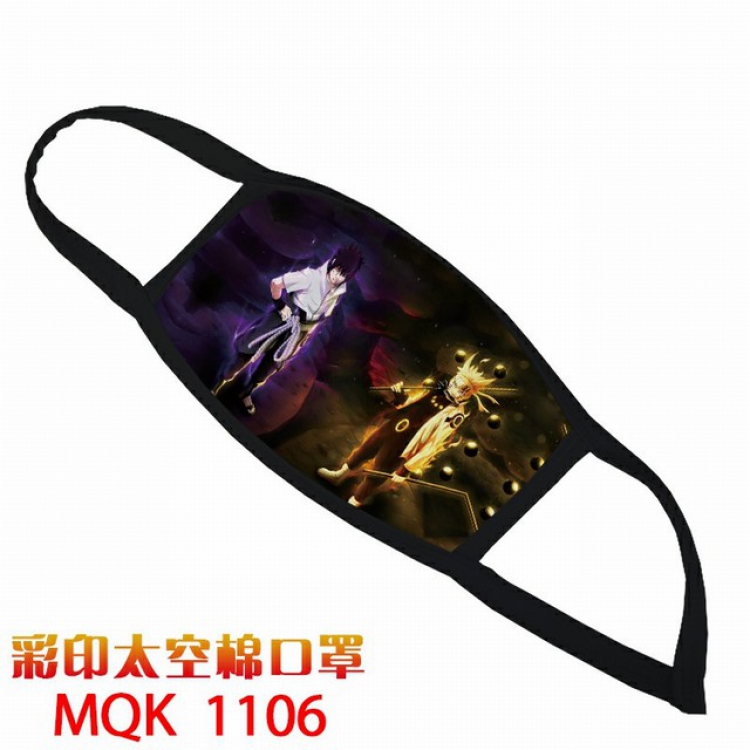 Naruto Color printing Space cotton Masks price for 5 pcs MQK1106