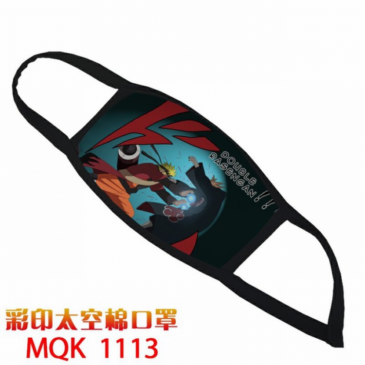Naruto Color printing Space cotton Masks price for 5 pcs MQK1113