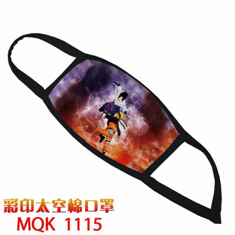 Naruto Color printing Space cotton Masks price for 5 pcs MQK1115