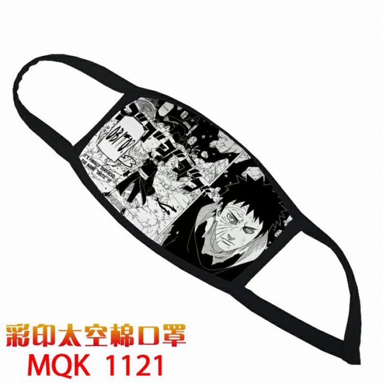 Naruto Color printing Space cotton Masks price for 5 pcs MQK1121