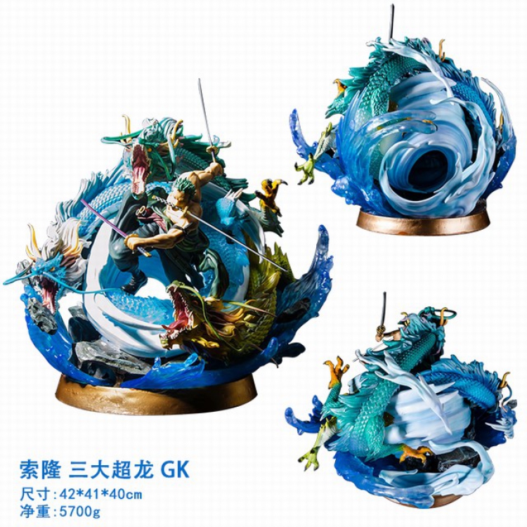 One Piece GK Roronoa Zoro Boxed Figure Decoration Model 42X41X40CM 5.7KG