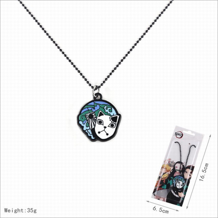 Demon Slayer Kimets Kamado Tanjirou Necklace pendant 16.5X6.5CM 35G