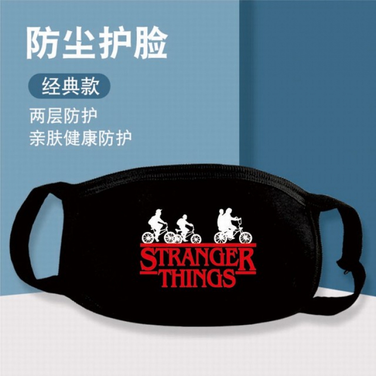 XKZ368-Stranger Things Two-layer protective dust masks a set price for 10 pcs