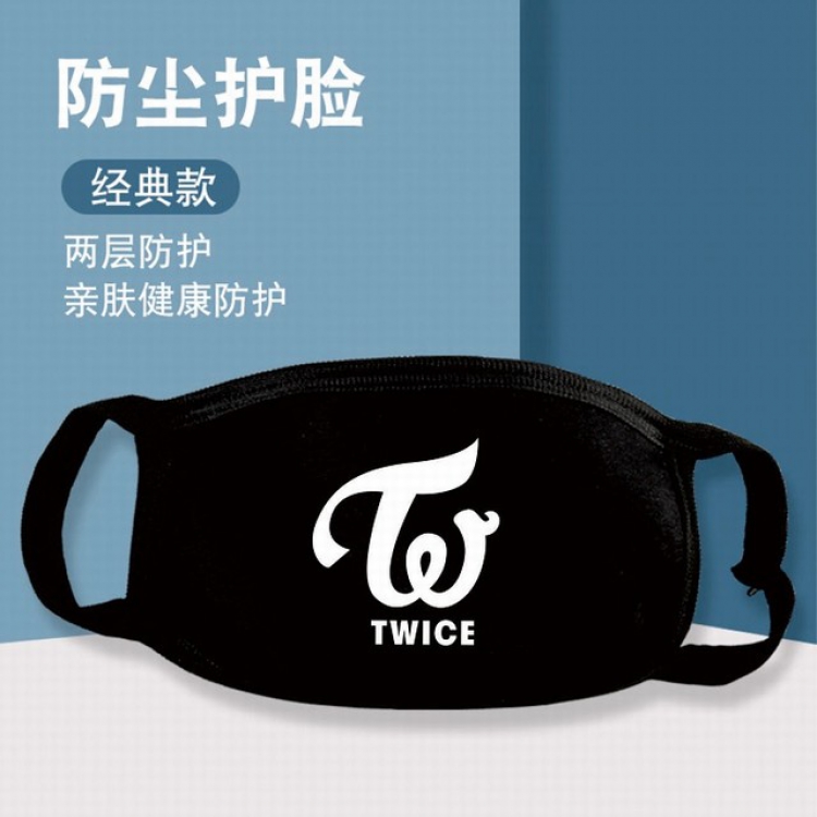 XKZ248-TWICE Two-layer protective dust masks a set price for 10 pcs