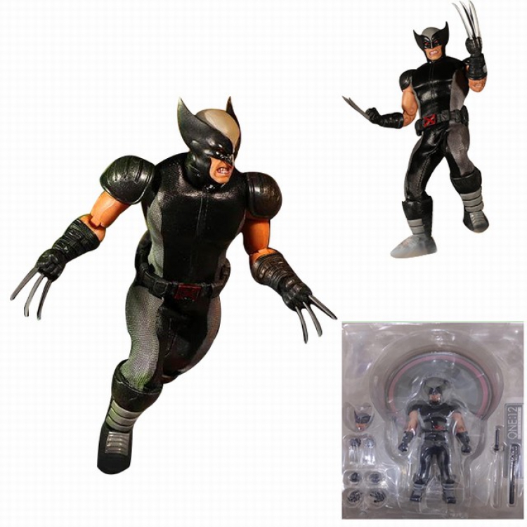 X-Men Wolverine Boxed Figure Decoration Model 16CM 0.52KG Color box size:22.8X7.8X28CM