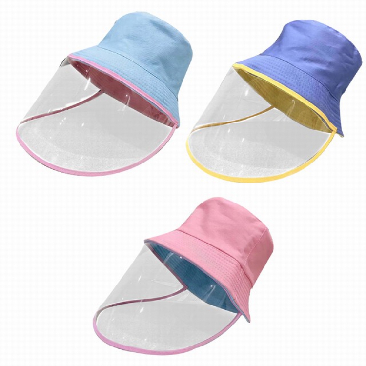 Children's fisherman's hat anti-fog dust masks multicolor mashup a set price for 5 pcs