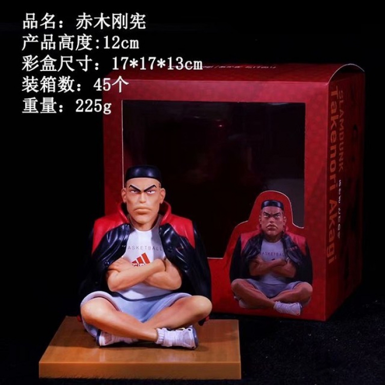 Slam Dunk Akagi Takenori Boxed Figure Decoration Model 12CM 225G Color box size:17X17X13CM