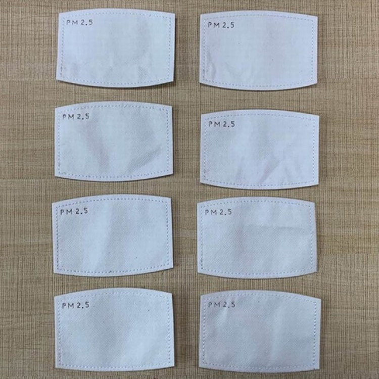 Adult model 12X8CM five-layer filter anti-fog breathable filter a set price for 30 pcs