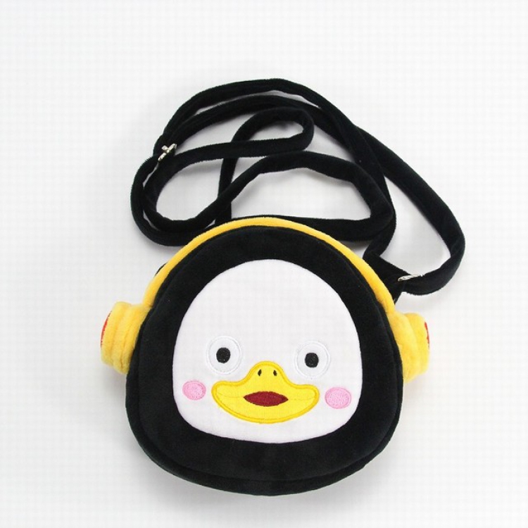 Penguin Plush shoulder bag 20X17CM 0.08KG