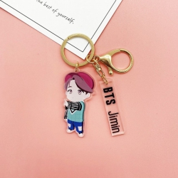 BTS Jimin Cartoon acrylic keyc...