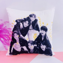 BTS  Square pillow humanoid cu...