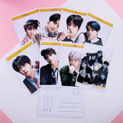 BTS  Postcard photo card 10.5X...