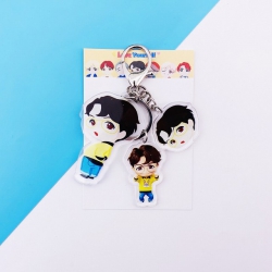 BTS J-HOPE Cartoon keychain pe...