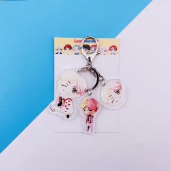 BTS V Cartoon keychain pendant...