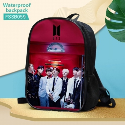BTS Waterproof Backpack 30X17X...