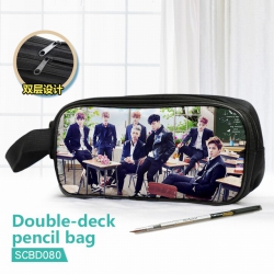 BTS Double waterproof pencil c...