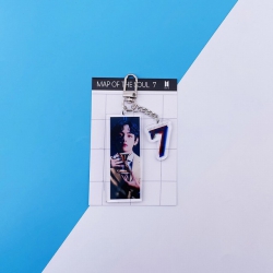 BTS RM Acrylic Keychain Pendan...