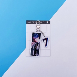 BTS SUGA Acrylic Keychain Pend...