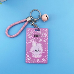 BTS Cartoon ID Card Holder Bus...