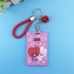 BTS Cartoon ID Card Holder Bus...