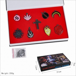 RWBY a set of 9 models Keychai...