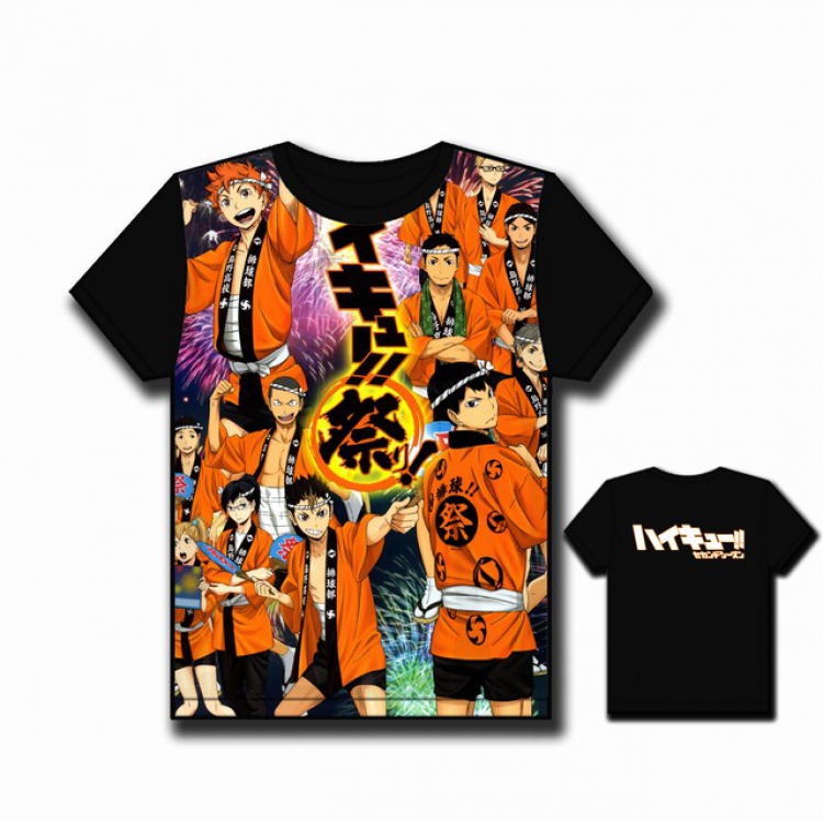 Haikyuu!! Full color printed short-sleeved T-shirt S M L XL 2XL 3XL 4XL 5XL