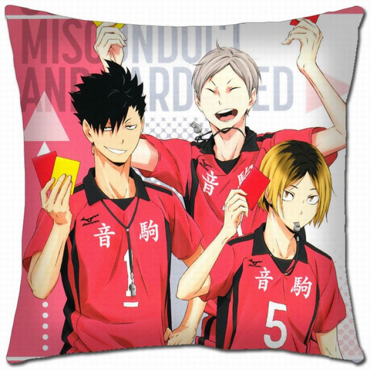 Haikyuu!! Double-sided full color pillow cushion 45X45CM PQ1-124 NO FILLING