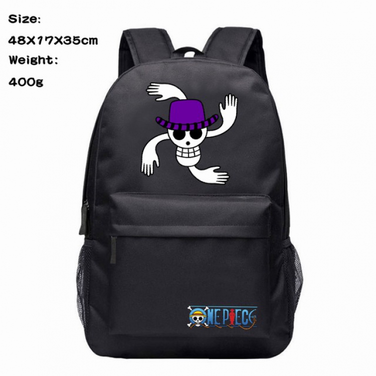 One Piece Robin  Anime 600D Canvas Backpack 48X17X35CM 400G