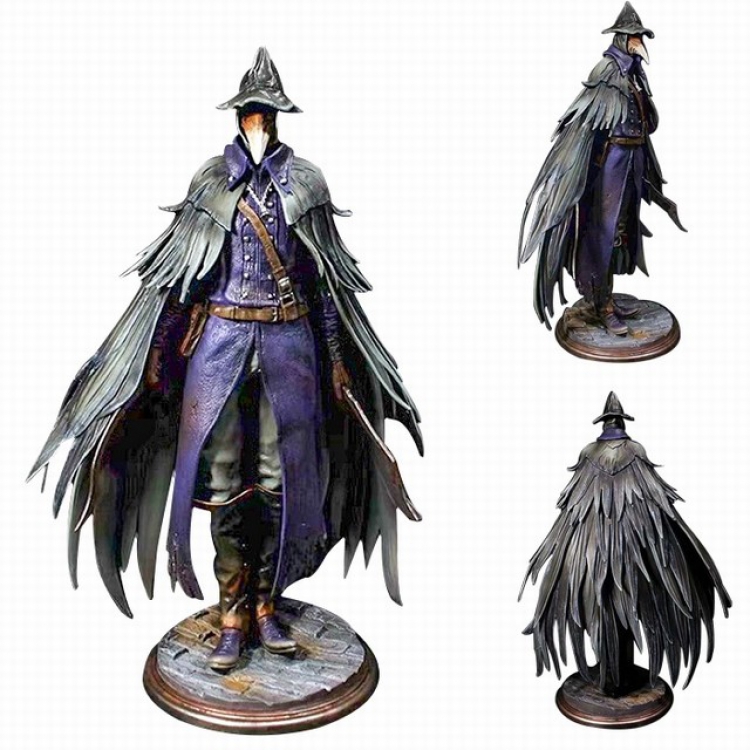 Bloodborne Crow Hunter Boxed Figure Decoration Model 30CM 1.8KG Color box size:17X28X36CM