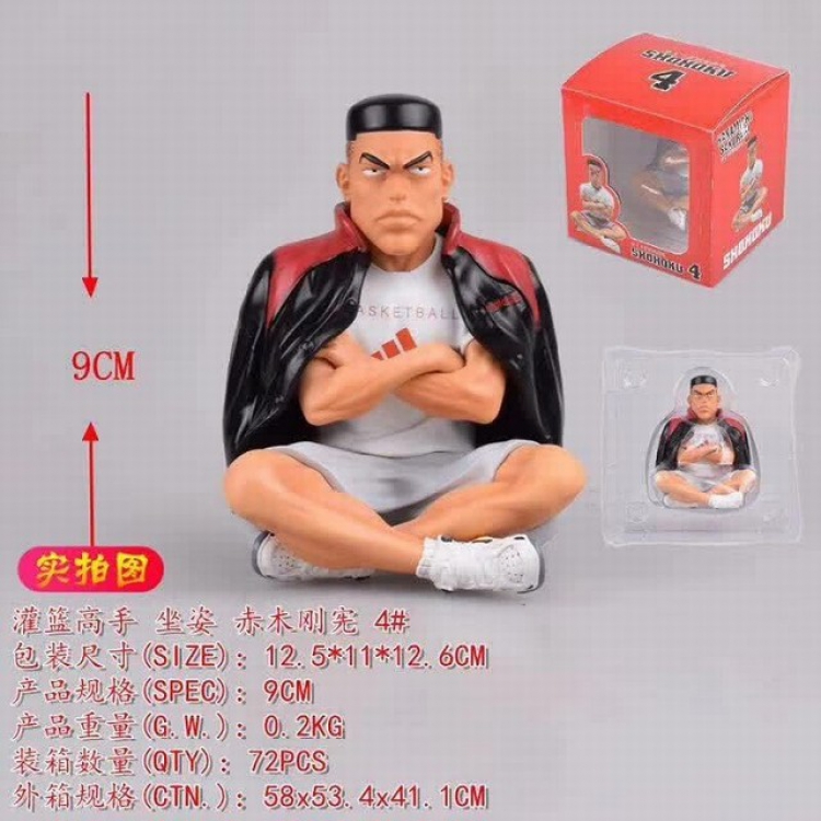 Slam Dunk regular version regular version Akagi Takenori Boxed Figure Decoration Model 9CM 0.2KG
