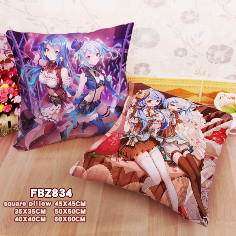 Bilibili  Double-sided full color pillow cushion 45X45CM-FBZ834
