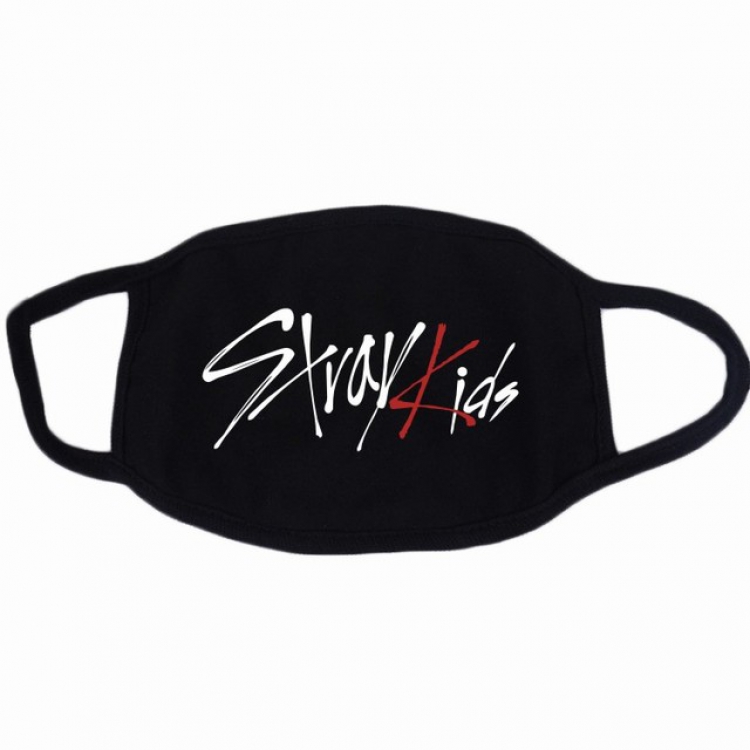 Stray Kids Color printing dustproof and breathable cotton masks a set price for 10 pcs