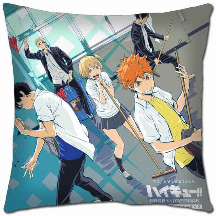 Haikyuu!! Double-sided full color pillow cushion 45X45CM PQ1-201 NO FILLING