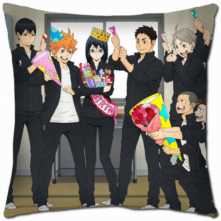 Haikyuu!! Double-sided full color pillow cushion 45X45CM PQ1-202 NO FILLING