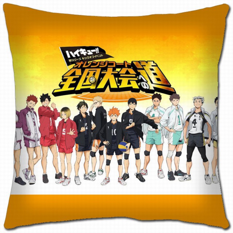 Haikyuu!! Double-sided full color pillow cushion 45X45CM PQ1-207 NO FILLING