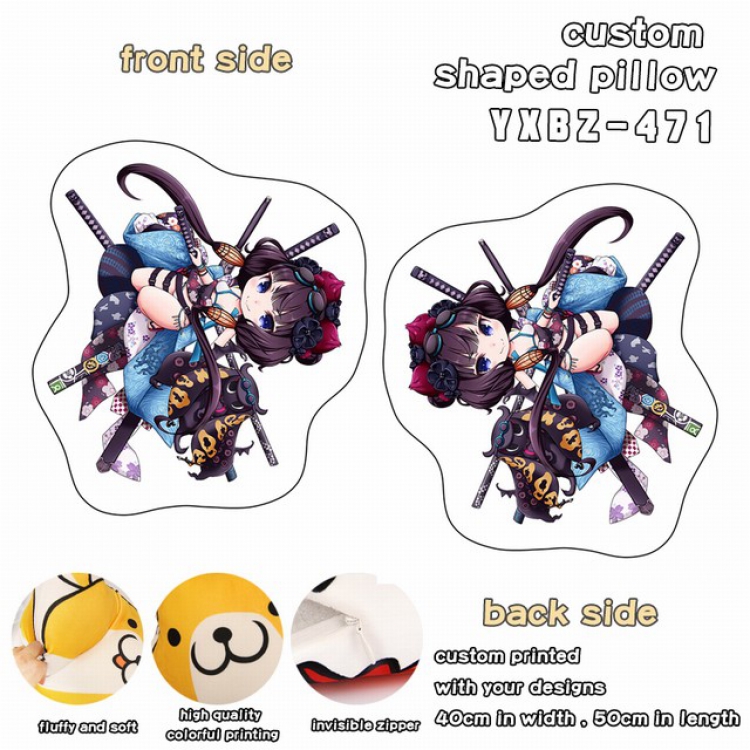 Fate Grand Order Custom Shaped Pillow 40X50CM YXBZ471