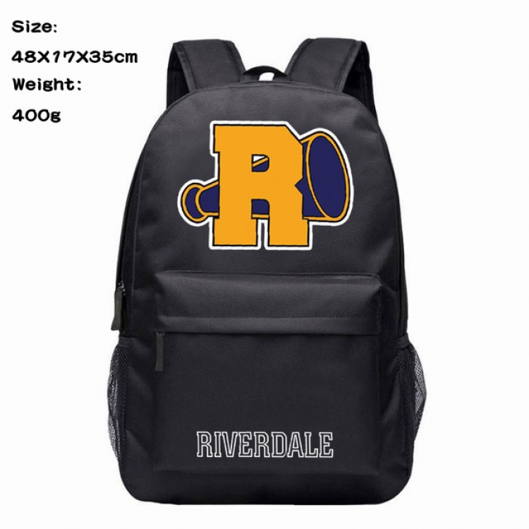 Riverdale Anime 600D Canvas Backpack 48X17X35CM 400G